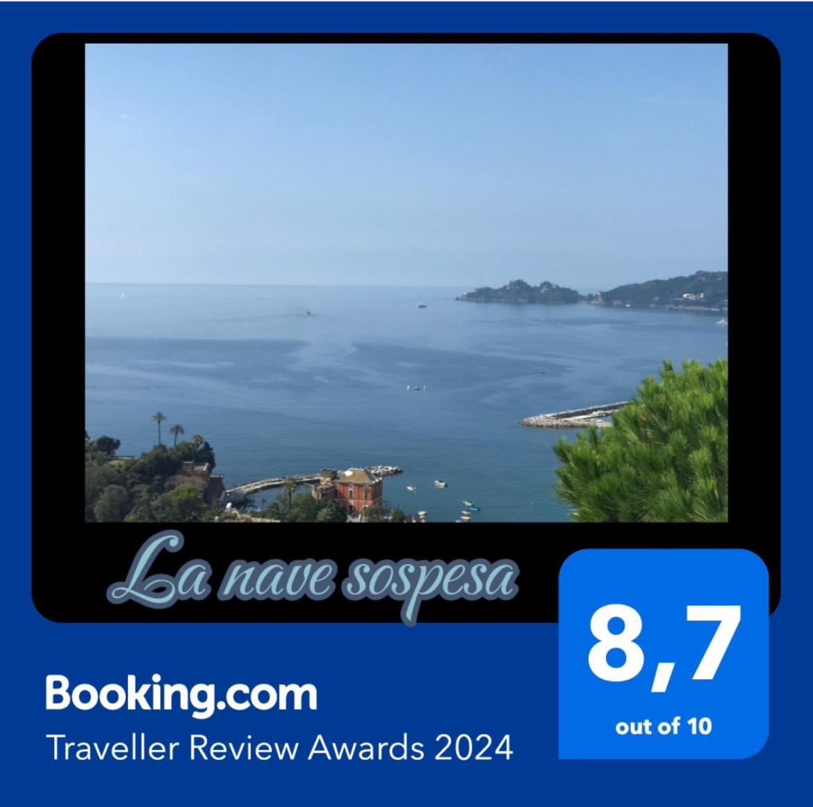 Apartamento La Nave Sospesa Rapallo Exterior foto